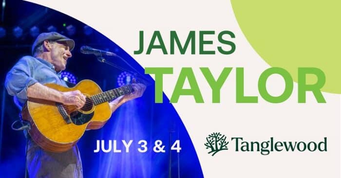 James Taylor at Tanglewood