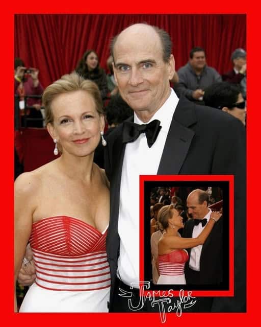 Kim and James Taylor